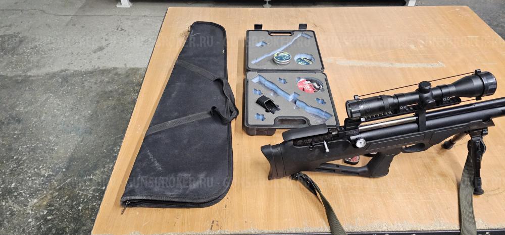 Винтовка пневматическая Hatsan FLASHPUP QE, cal. 6.35, 3 (РСР, пластик)