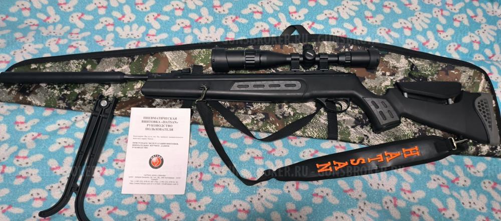 ВИНТОВКА ПНЕВМАТИЧЕСКАЯ HATSAN MOD 125 SNIPER 4,5 ММ.