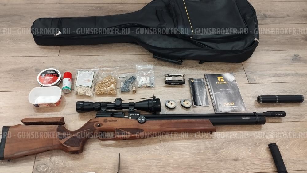 Винтовка пневматическая REXIMEX DAYSTAR W, кал. 5,5 мм, 3 Дж (PCP, дерево)