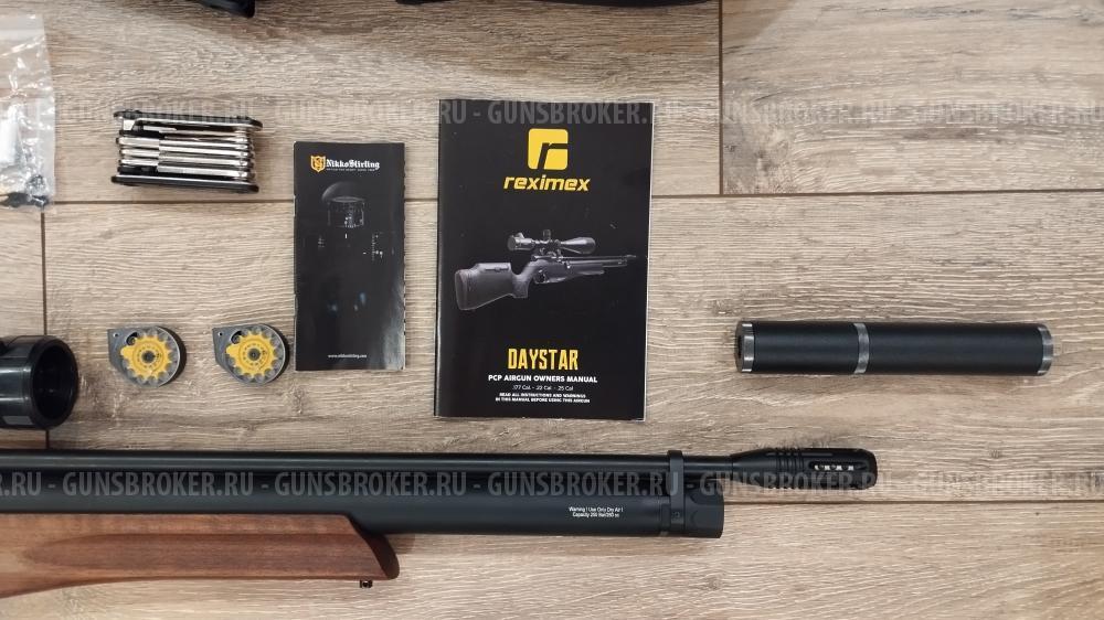 Винтовка пневматическая REXIMEX DAYSTAR W, кал. 5,5 мм, 3 Дж (PCP, дерево)