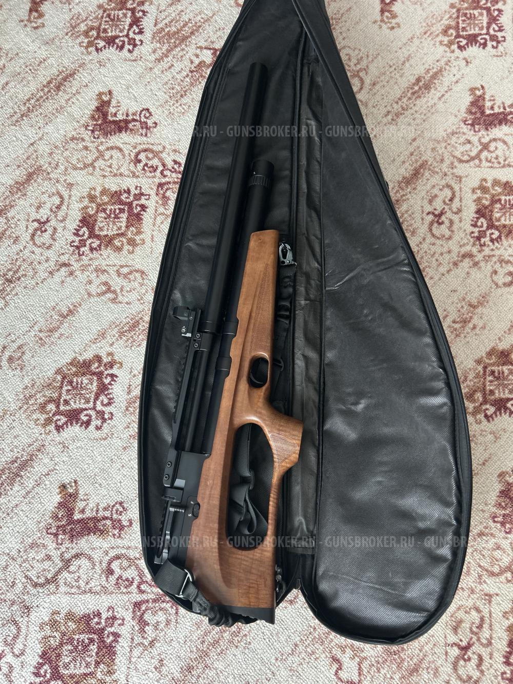 Винтовка пневматическая Storm Bullpup 6,35 мм, компрессор, баллон, пульки, новое.