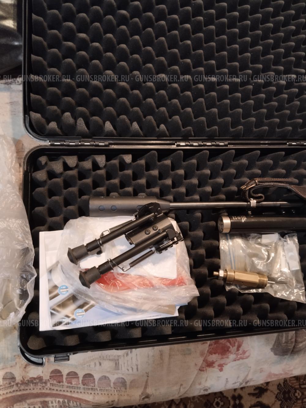 Винтовка пневматическая Umarex Walther 1250 Dominator FT (PCP, пл, сошка, прицел)