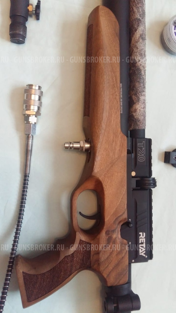 винтовка Ритэй Т20 Вуд 5.5 мм (деревянная ложа, PCP)