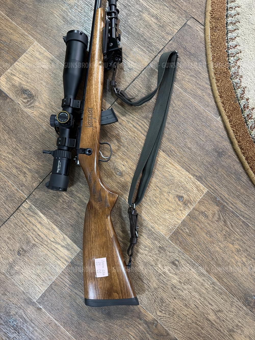 Винтовку CZ 455 Jaguar K22LR  2017 год :, оптический прицел UestHunter had 4- 16x44 FFP