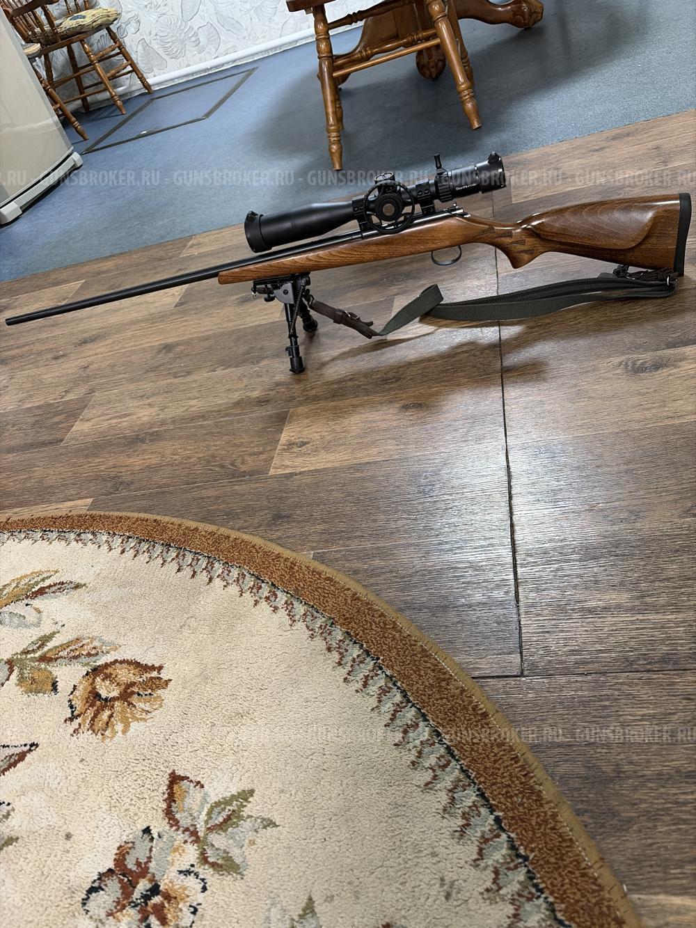 Винтовку CZ 455 Jaguar K22LR  2017 год :, оптический прицел UestHunter had 4- 16x44 FFP