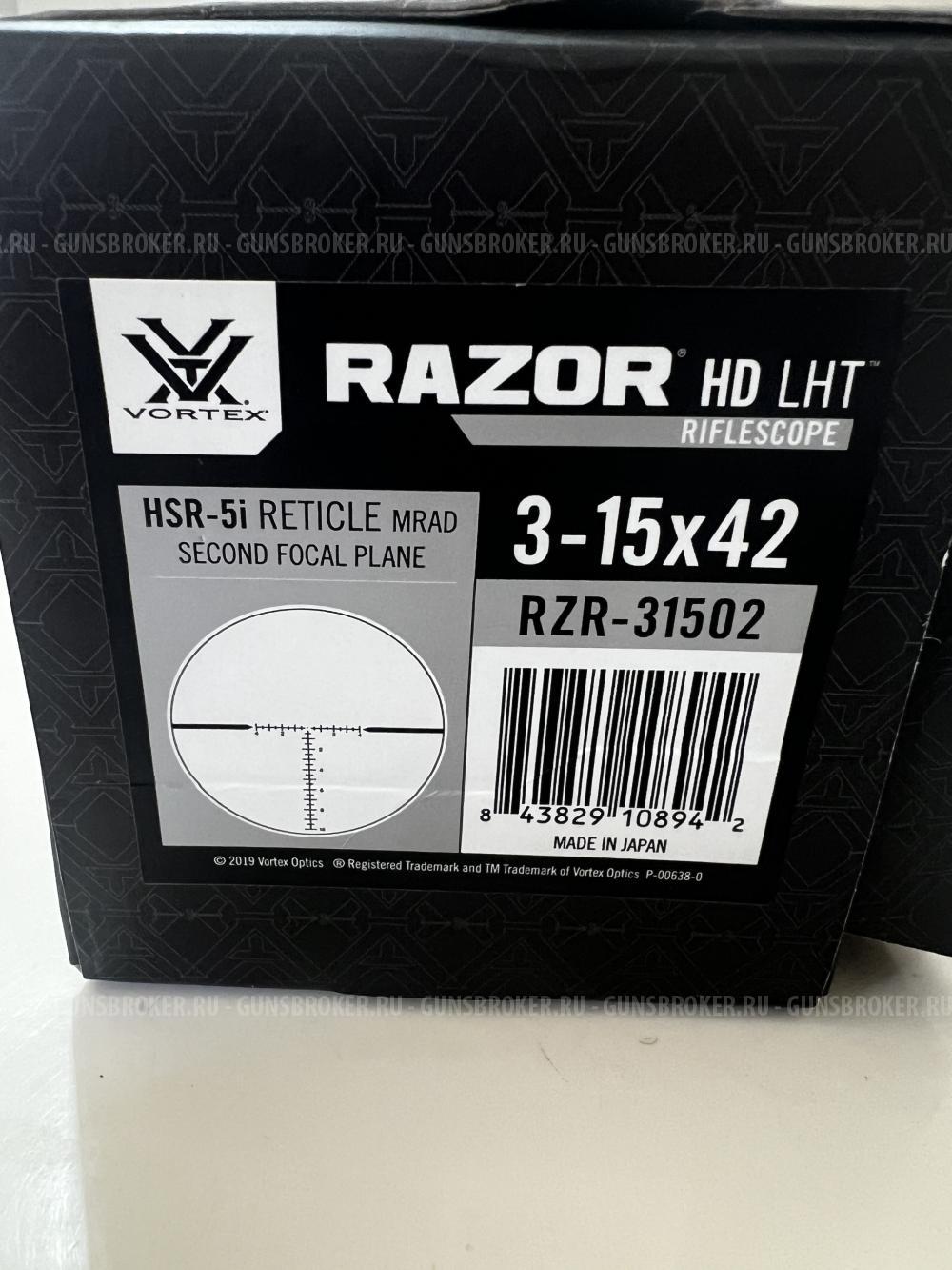 VORTEX RAZOR HD LHT 3-15X42