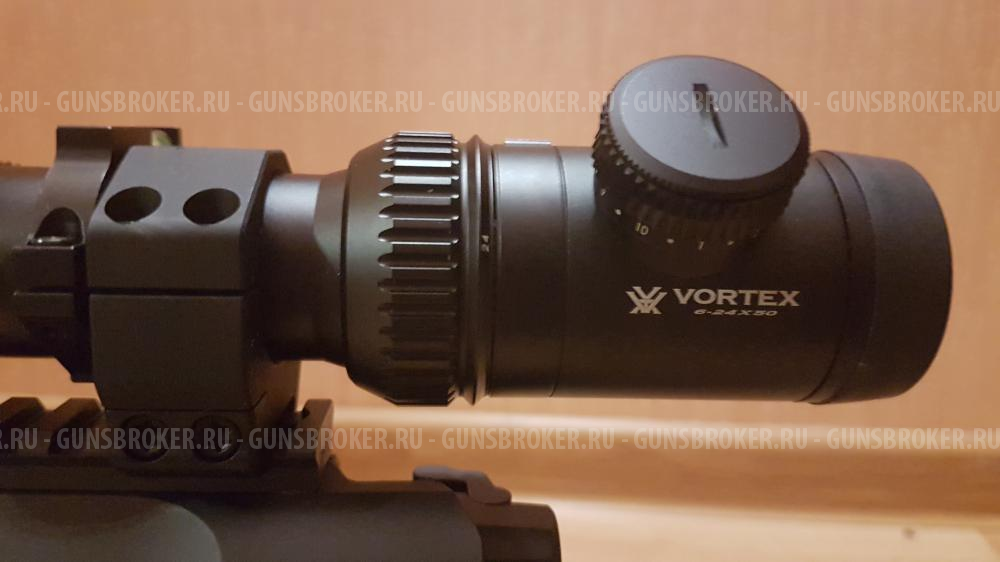 Vortex Viper PST 6-24х50 FFP EBR-2C MRAD с подсветкой