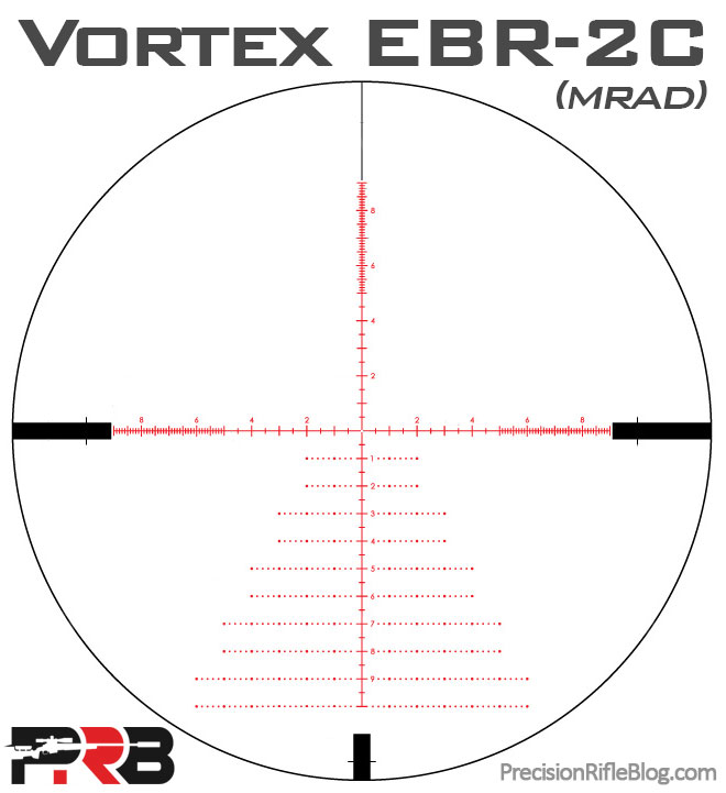 Vortex Viper PST 6-24х50 FFP EBR-2C MRAD с подсветкой