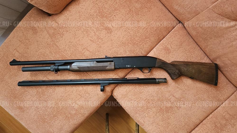 ВПО-202-07, Бекас 12, калибр 12/76, помпа, 2 ствола