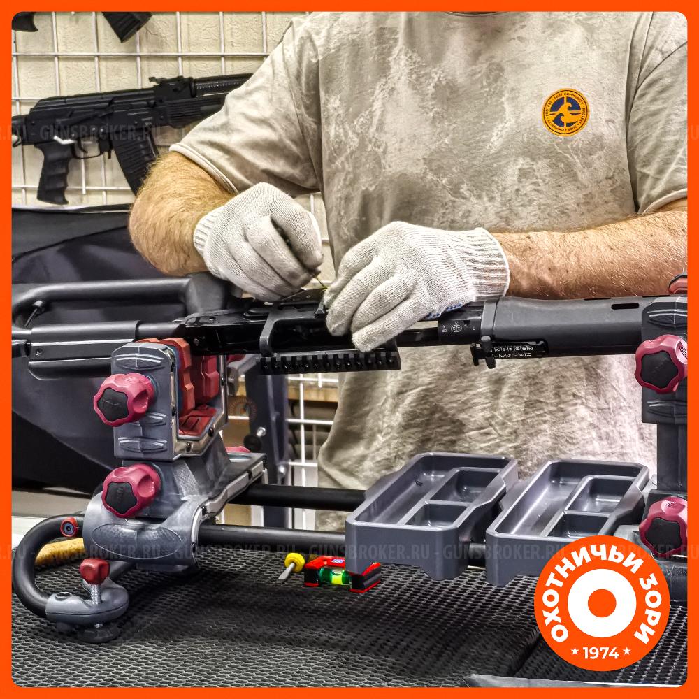 Тюнинг оружия, установка прицелов, притирка колец, осмотр ствола оружейным бороскопом