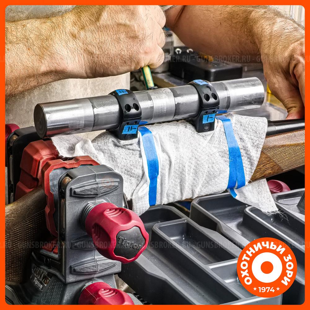 Тюнинг оружия, установка прицелов, притирка колец, осмотр ствола оружейным бороскопом