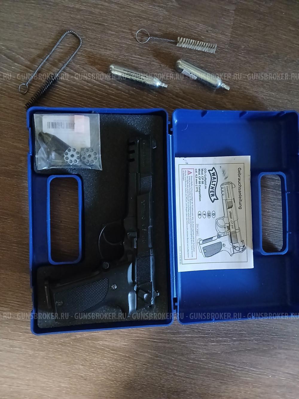 Walther CP88 Competition пневматический.Германия