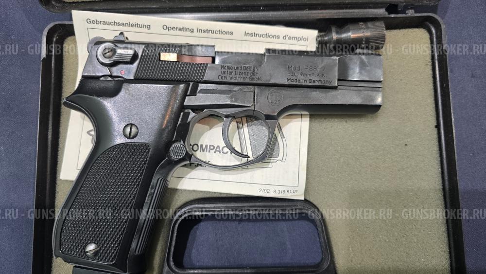 Walther P88 Compact, кал.9ммР.А.К. (ЛОа)