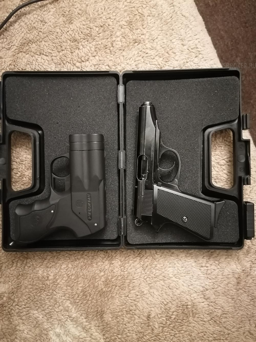 Сигнальный охолощенный пистолет Walther PP-S PPS PPK Kurs 10ТК