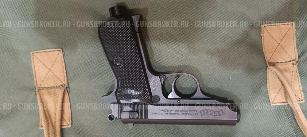 Walther ppk/s bb пневматический пистолет