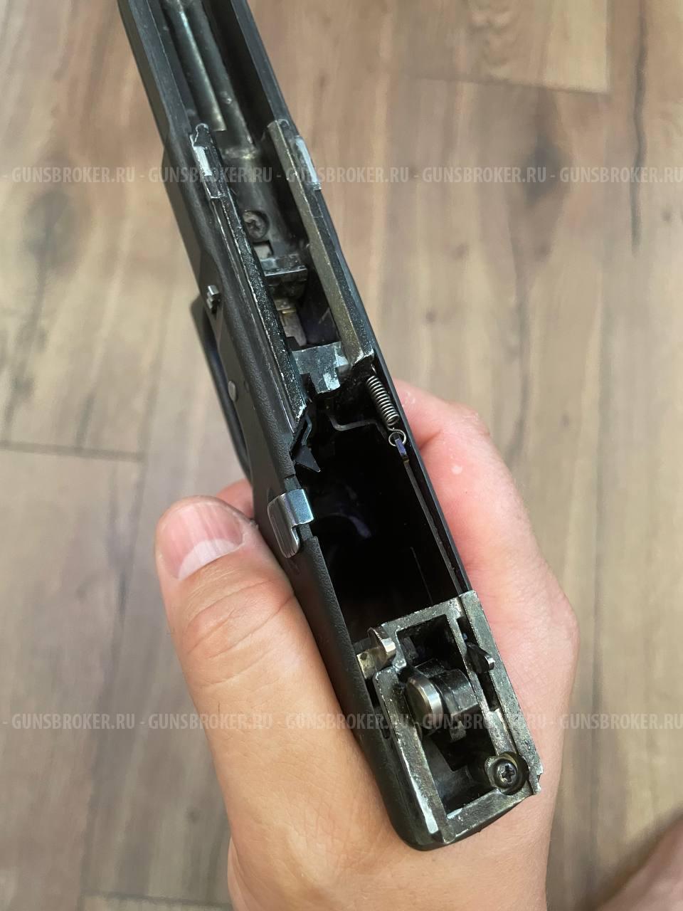 WE Glock 17 + кит Poseidon (Ice Peak + стволик)