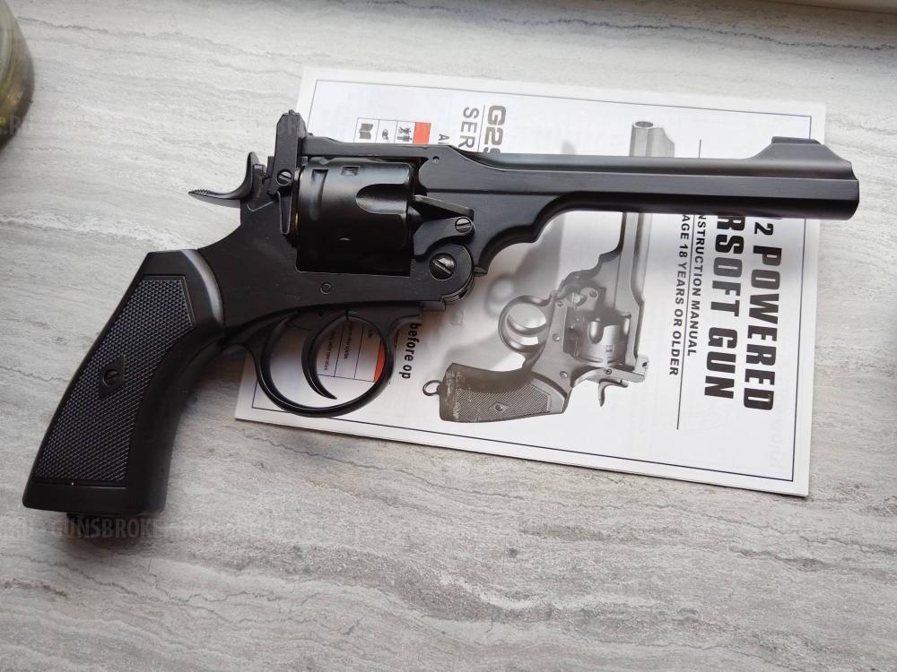 Револьвер Webley MKVI (CO2 Powered) от Well Pro