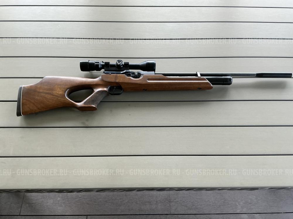 Weihrauch hw 100, 4.5мм, в комплекте с оптическим прицелом Bushnell и баллоном 
