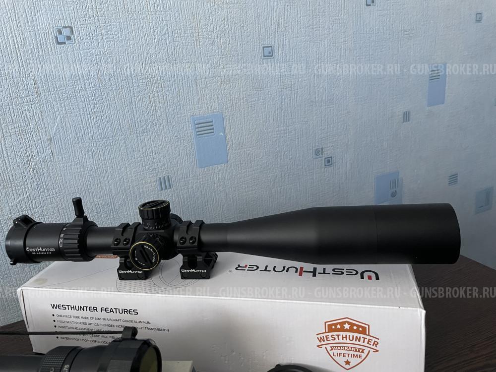 WESTHUNTER HD 6-24X50 FFP