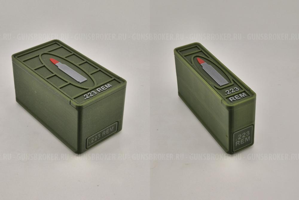 Ящик кейс бокс под калибр.223 на 20 шт и 50 шт
