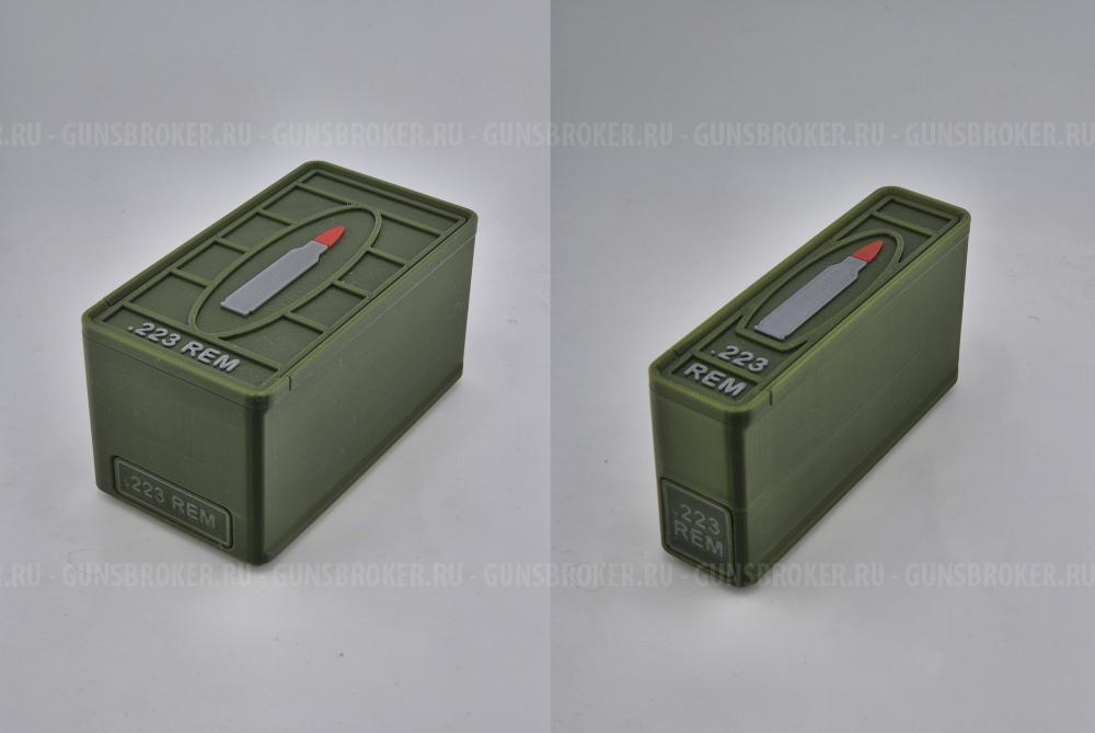 Ящик кейс бокс под калибр.223 на 20 шт и 50 шт