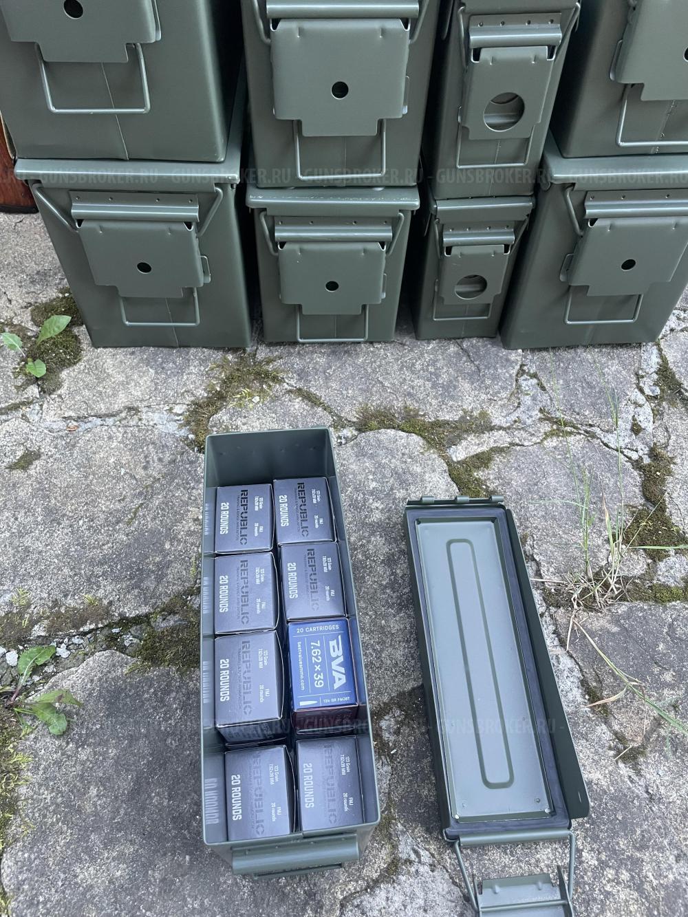 Ящики для хранения оружия и патронов стандарта НАТО 