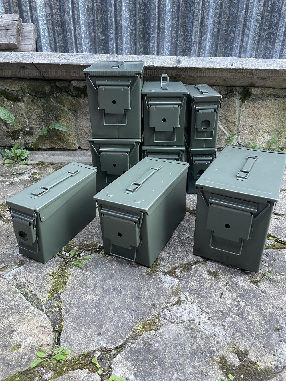 Ящики для хранения оружия и патронов стандарта НАТО 