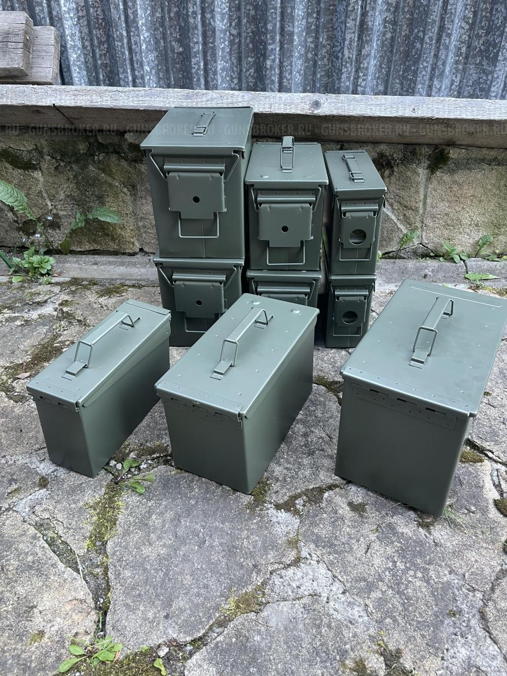 Ящики для хранения оружия и патронов стандарта НАТО 