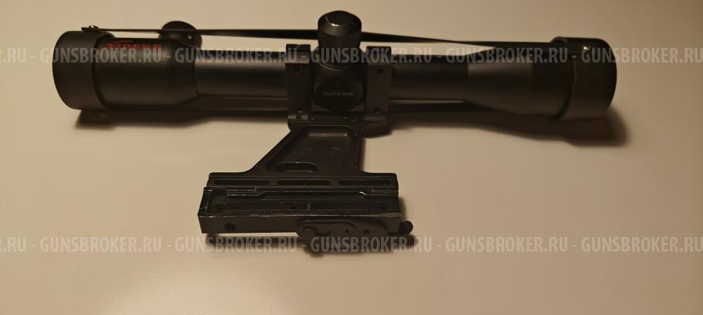 Загонный оптический прицел 6x42 Superb с креплением ТИГР/СВД
