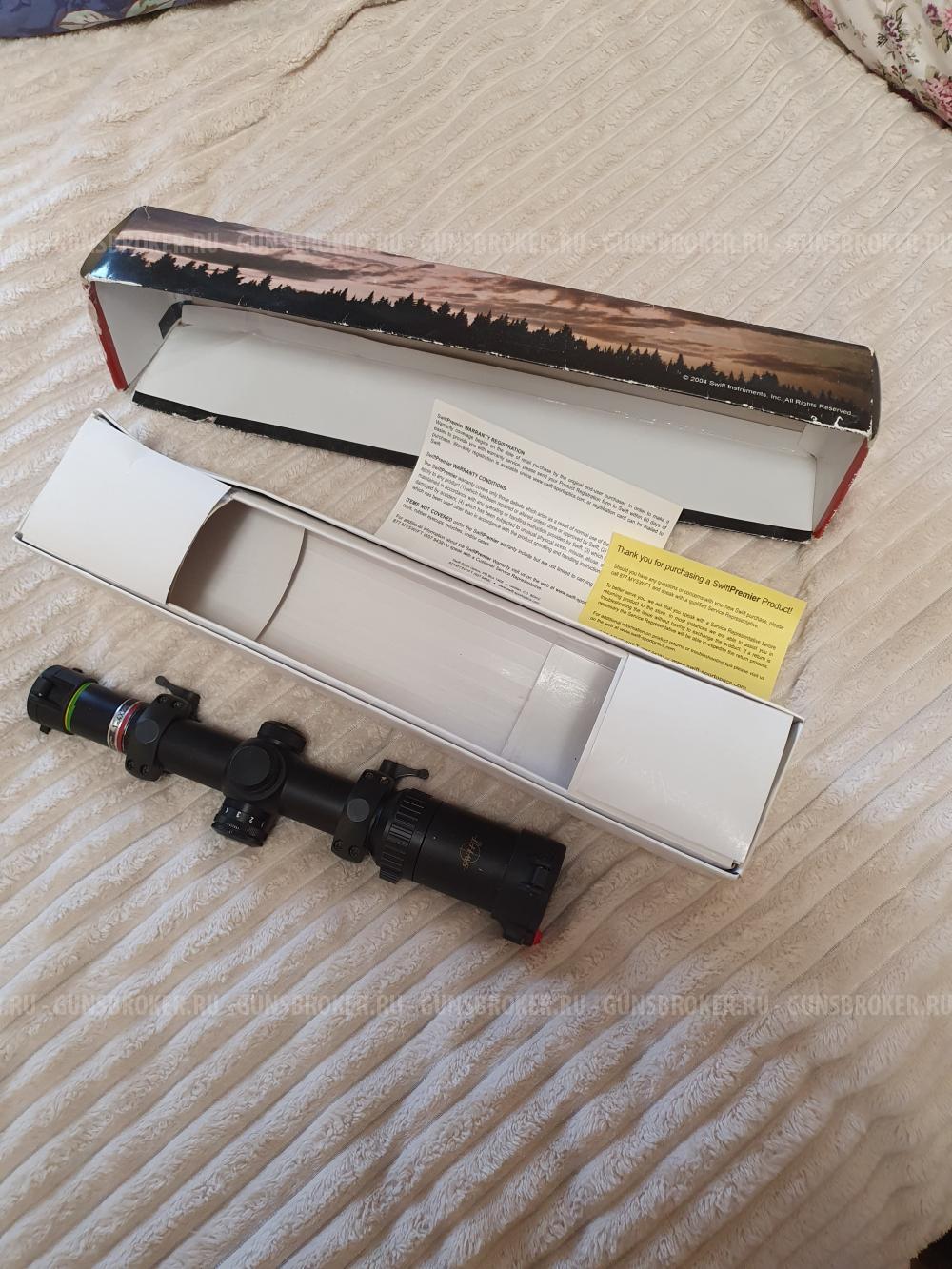 Загонный оптический прицел SWIFT PREMIER 1-4*24