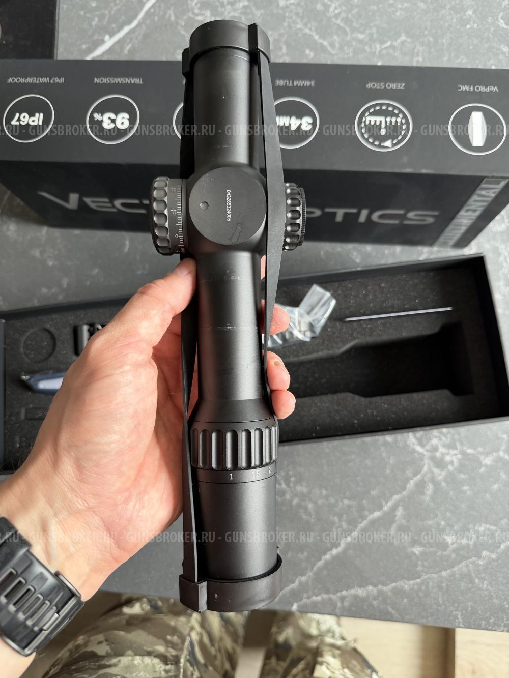 Загонный оптический прицел Vector optics continental 1-10