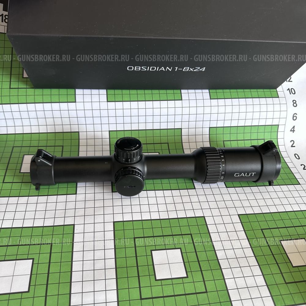 Загонный прицел GAUT Obsidian 1-8x24