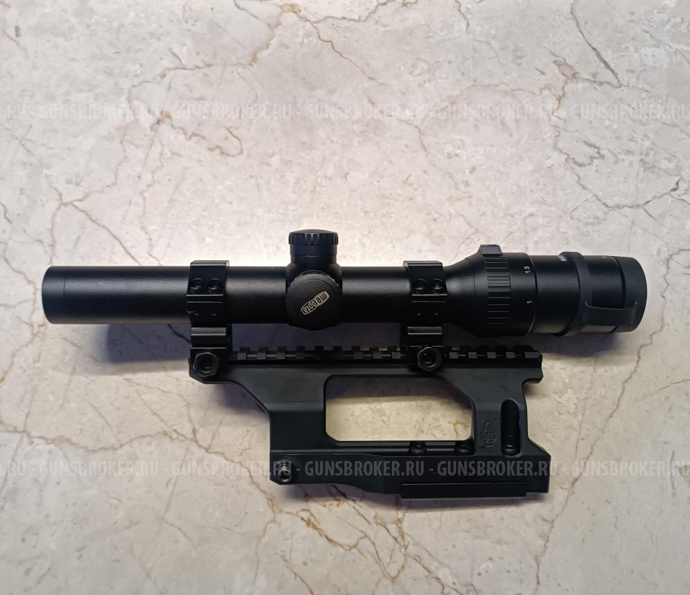 Загонный прицел Meopta Meostar R1 на низком кронштейне SAG