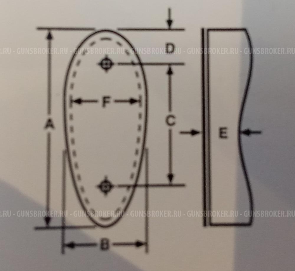 Затыльник Pachmayr Decelerator 752B