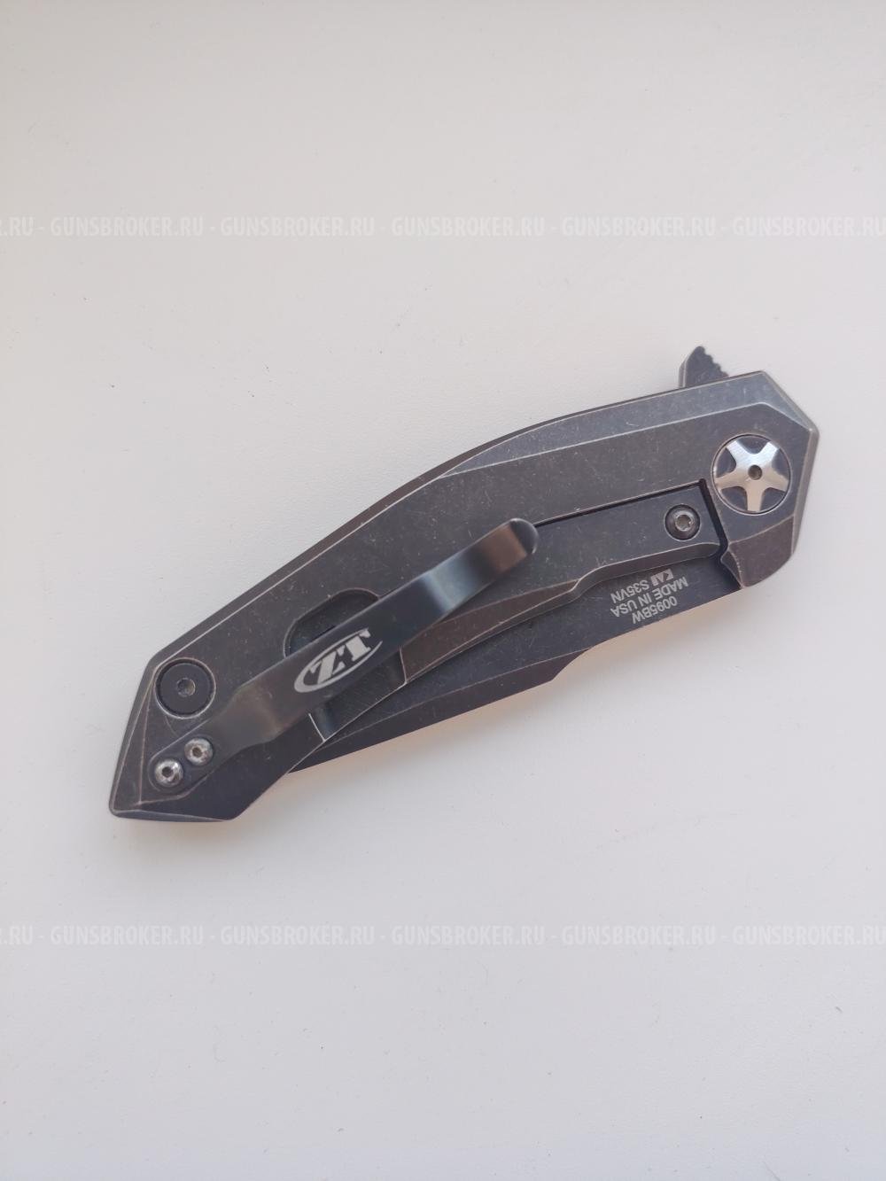 Zero Tolerance ZT0095S90BLK DLC S90V black