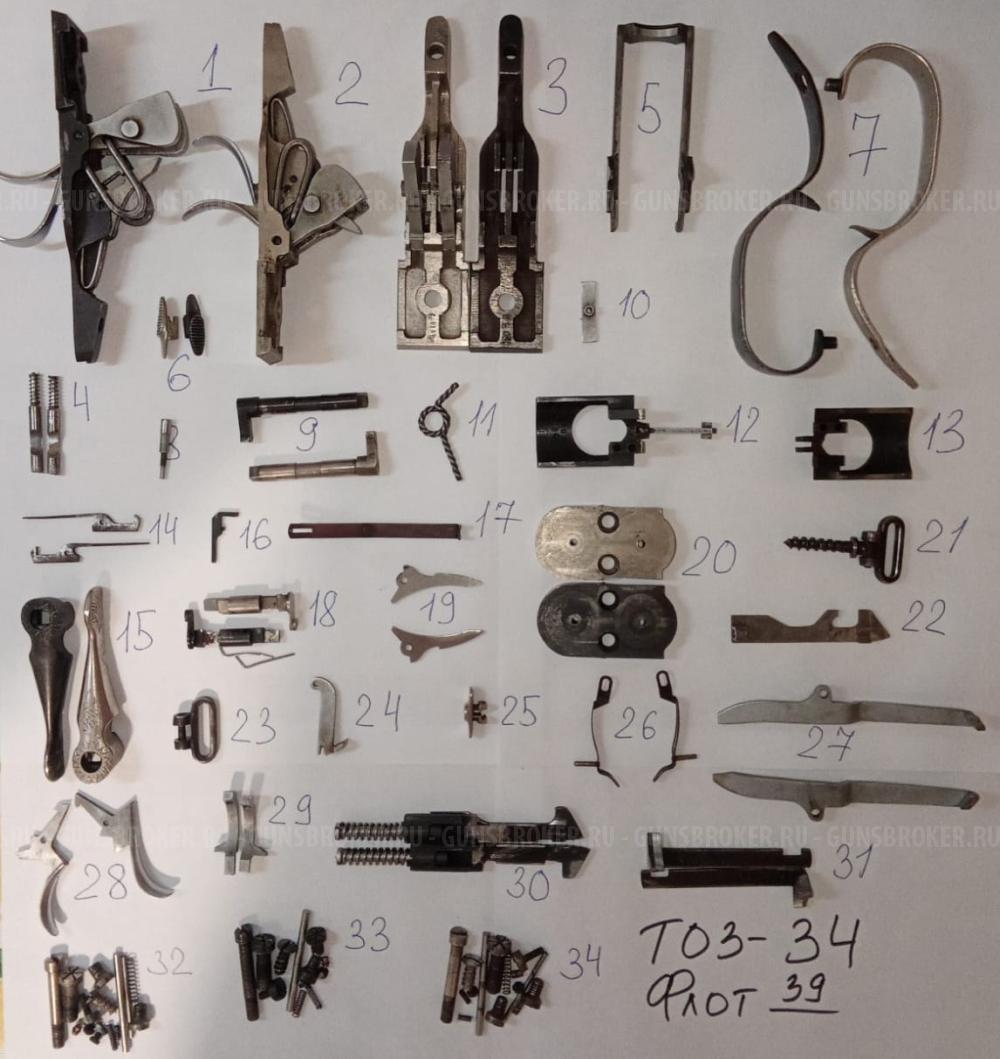 ЗИП Sauer, Simson, ТОЗ-34, Fabarm Lion