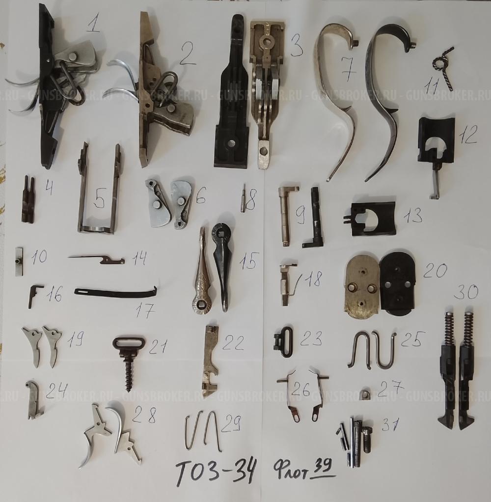 ЗИП Sauer, Simson, ТОЗ-34,ТОЗ-57, Fabarm Lion, Доски иномарки, Маверик 88 