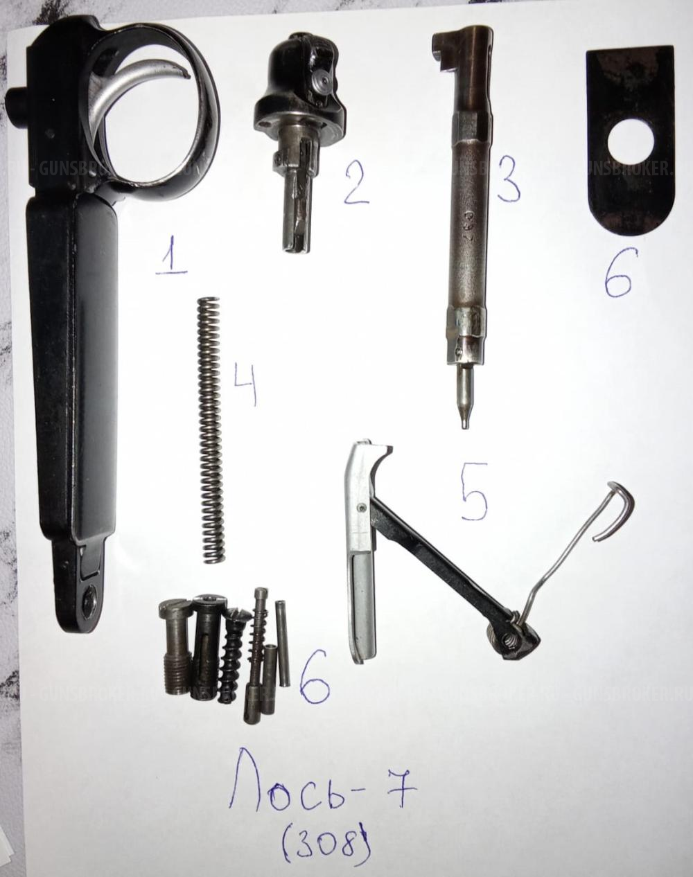 ЗИП ИЖБ-36, ИЖ 18ЕМ-М, ИЖ 39Е-01, Бекaс, ИЖ-27, ИЖ-58, ИЖ-26, ТОЗ-91, Лось 7 