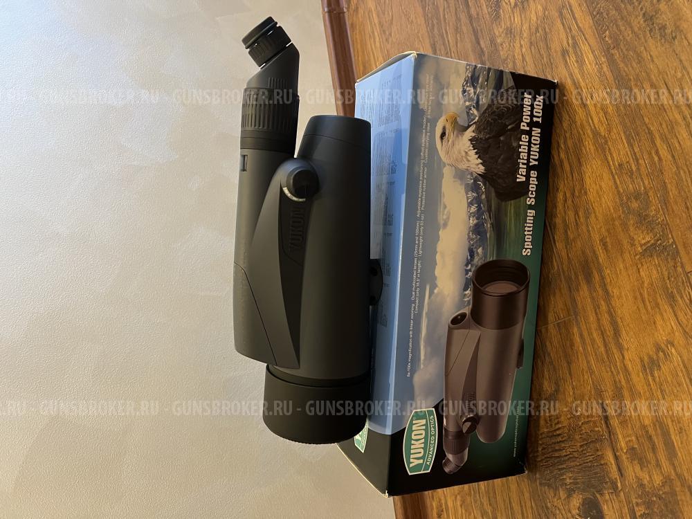 Зрительная труба yukon "Юкон" 100х со штативом