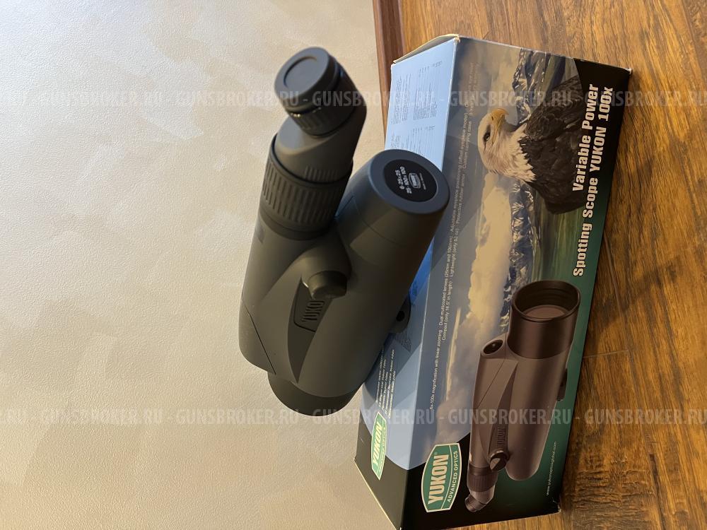 Зрительная труба yukon "Юкон" 100х со штативом